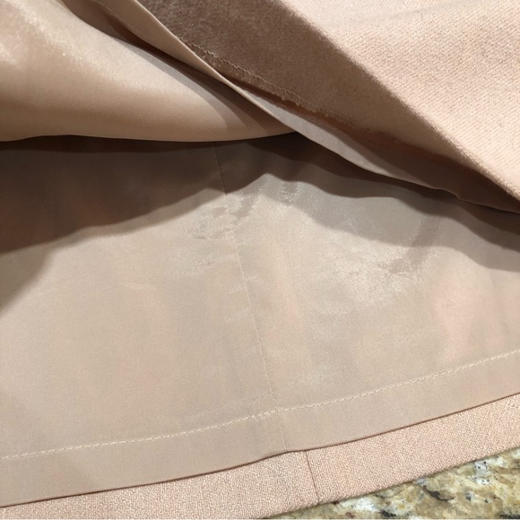 Ann TaylorWool Blend Tan A-line Skirt 8 - Picture 7 of 8